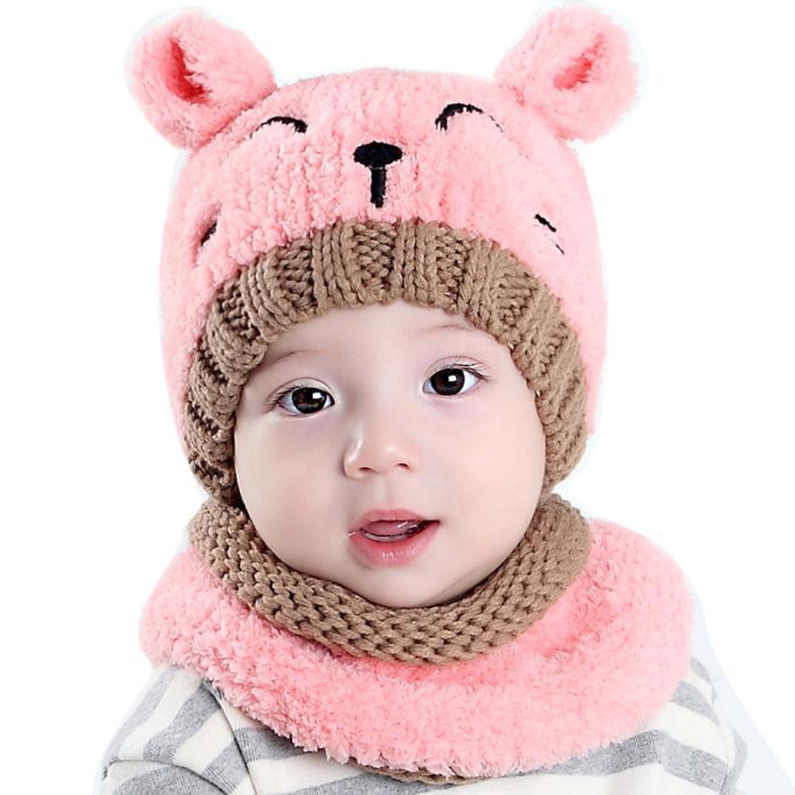 Ensemble Hiver Enfant 3 En 1 (bonnet, écharpe, Gants) - Rose, Doublure Polaire - Gants écran Tactile - Taille Unique 5-10 Ans