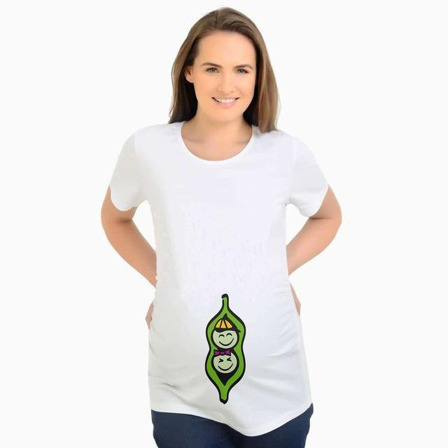 T-shirt de grossesse avec humour imprimé