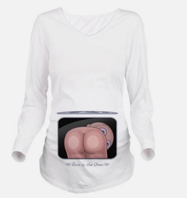 T-shirt de maternité avec humour imprimé