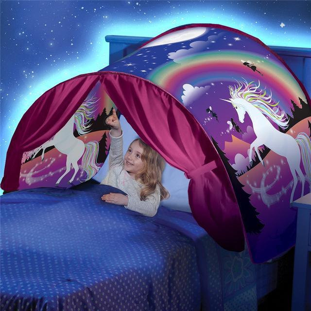 Tente magique pour lit d'enfants