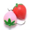 Porte-clefs anti-stress fraise