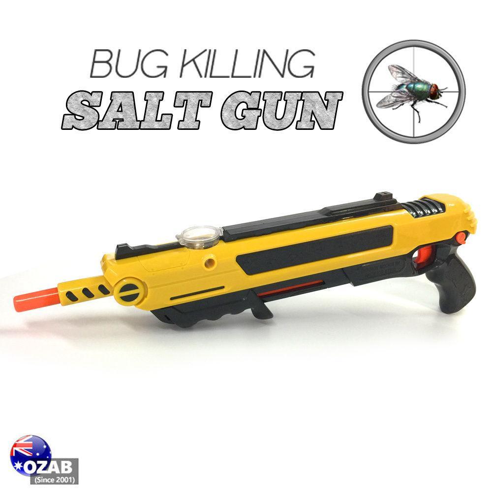 Pistolet à Insectes Sel Maison Jardin Pistolet à Mouches à Sel ATOMANT - Destruction Insectes Sans Produits Chimiques Avec Laser Destructeur Insectes