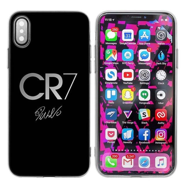 Coque Iphones CR7 en silicone