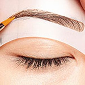 Pochoir pour sourcils réutilisable ( 4 pcs )