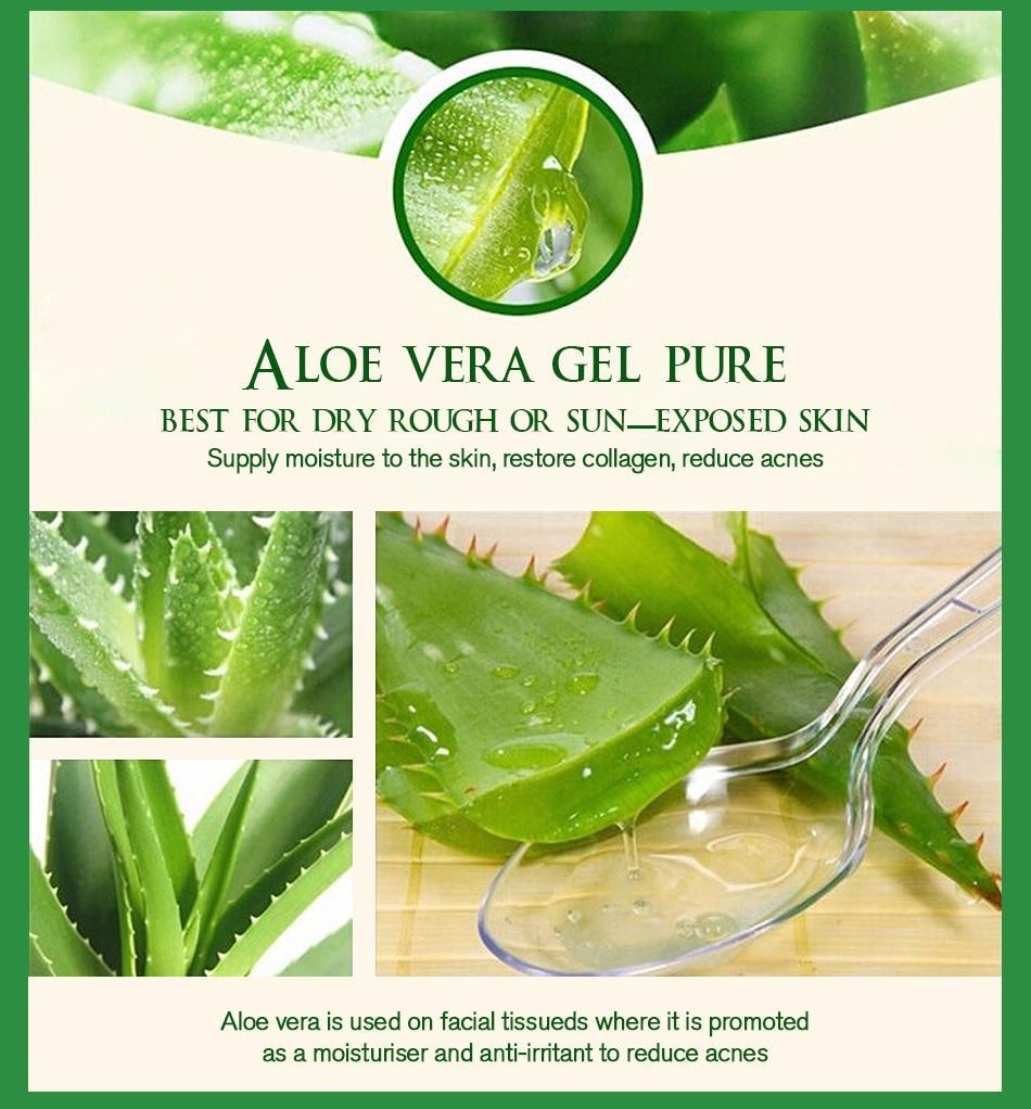 Gel Aloe Vera anti rides & acné