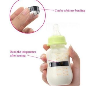 Thermomètre autocollant pour biberon