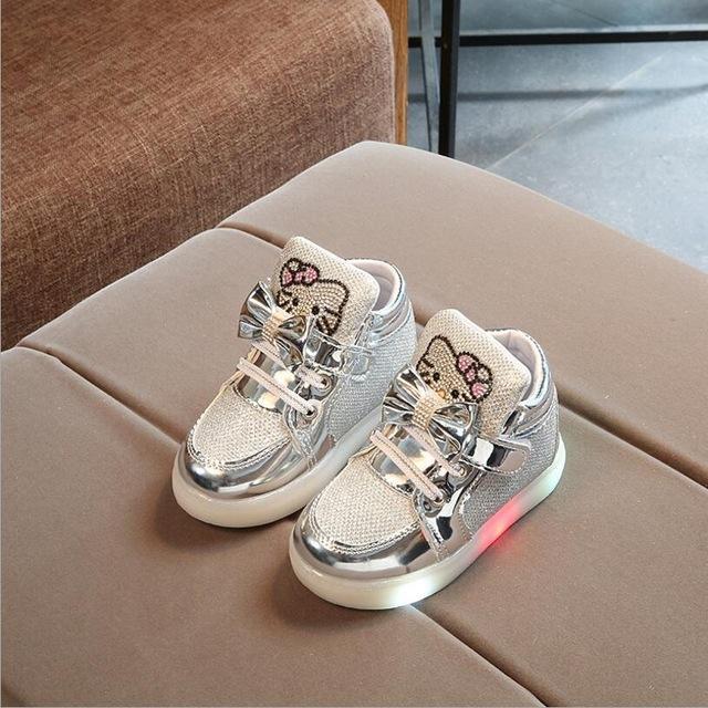 Chaussures led pour enfants