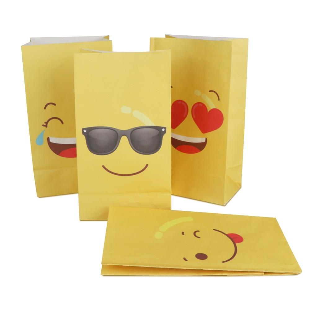 Joli Sac cadeau Emoji (12pcs)