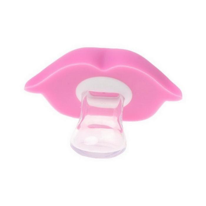 Cute Tétine Lèvres en Silicone