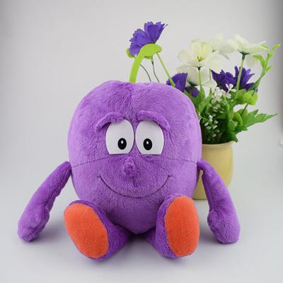 Peluche Pastèque Bleue Uiuoutoy - Jouet Doux 14 Cm - Cadeau Mignon Pour Enfants Et Fans