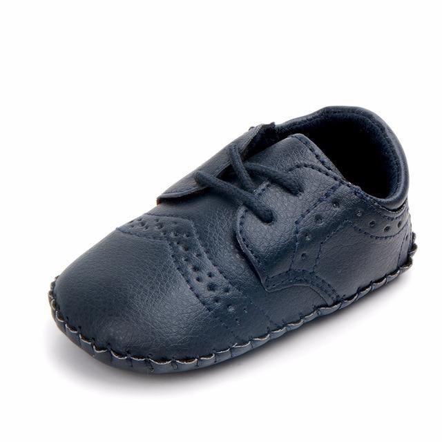 Chaussons Bébé En Cuir Souple - Mocassins Légers Et Respirants Pour Filles Et Garçons 0-24 Mois